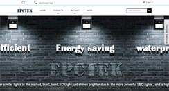 Desktop Screenshot of epctek.com